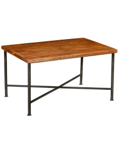 Konferenční stůl s deskou z masivního dřeva | dovoz Indie