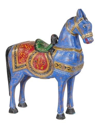 Dřevěná socha koně