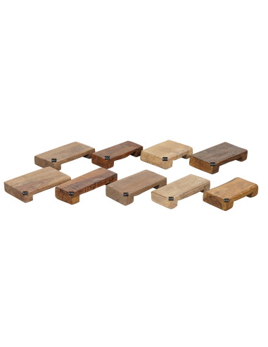 Teakový podstavec na stůl | dovoz Indie