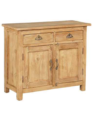 Komoda z teakového dřeva s dvířky a zásuvkami | dovoz Indie