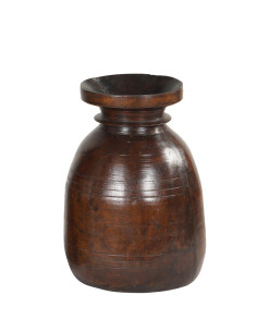 Dekorativní dřevěná váza | dovoz Indie