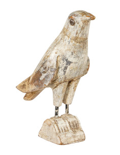 Soška ptáka na kovovém podstavci | dovoz Indie