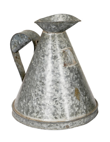 Pozinkovaná dekorativní konev | dovoz Indie