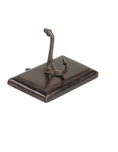 Dřevěný panel s kovovým věšákem | dovoz Indie