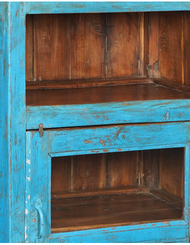 Původní kredenc se zrcadlem z teakového dřeva |...