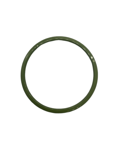 Náramek úzký pevný v zelené barvě | KLÉO PARIS