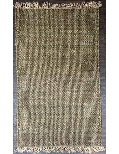 Přírodní koberec z konopných vláken, 93x152cm, khaki | dovoz Indie