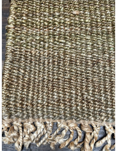 Přírodní koberec z konopných vláken, 93x152cm, khaki | dovoz Indie a