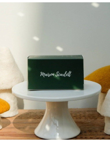 Mini cestovní šperkovnice z růžového sametu | MAISON SCARLET e