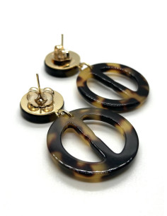 Tortoiseshell earrings | FRANCINE BRAMLI 2