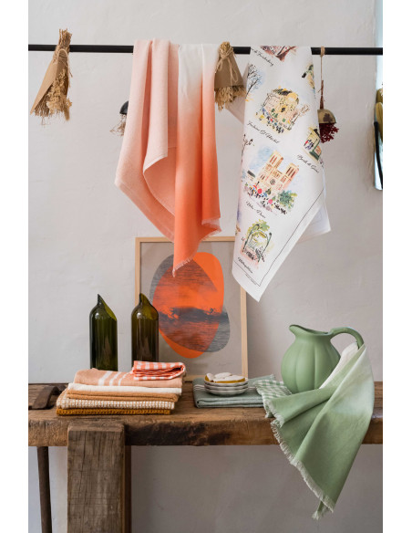 Paris scénettes printed tea towel | WINKLER - 2