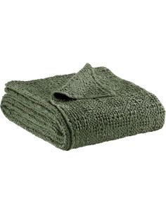 Bavlněný přehoz Tana Olive 180x260 | VIVARAISE - 1