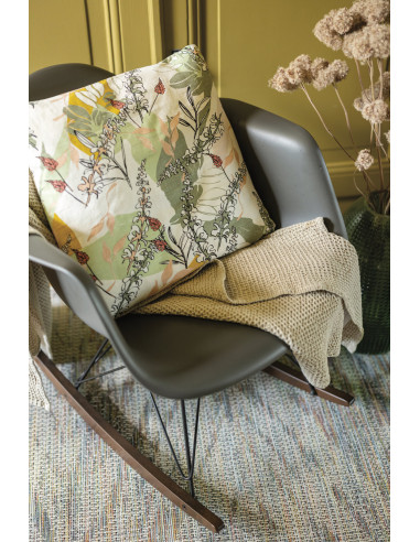 Pléd/ přehoz přes postel Maia recyklé Lin 140x200 | VIVARAISE b