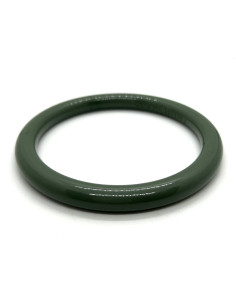 Náramek v zelené barvě, pevný | FRANCINE BRAMLI 2