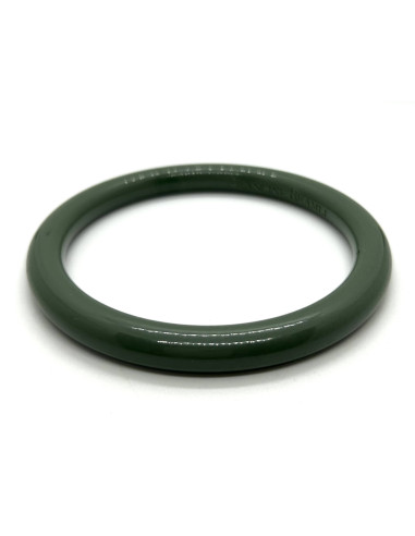 Bracelet in green, solid | FRANCINE BRAMLI