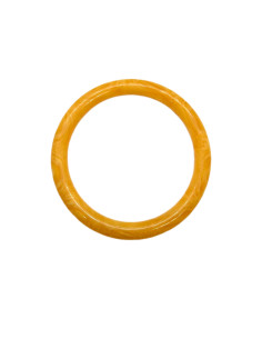 Náramek ve žluté barvě, pevný | FRANCINE BRAMLI