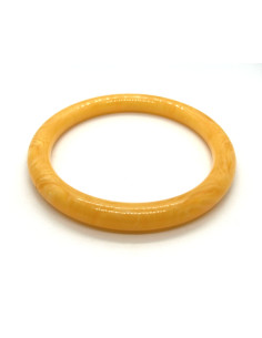 Náramek ve žluté barvě, pevný | FRANCINE BRAMLI 2