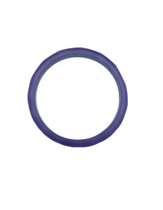 Bracelet in purple with pearl shine, solid | FRANCINE BRAMLI