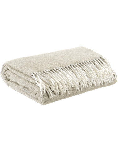 Vlněný přehoz Carina Nuage 130x190 | VIVARAISE