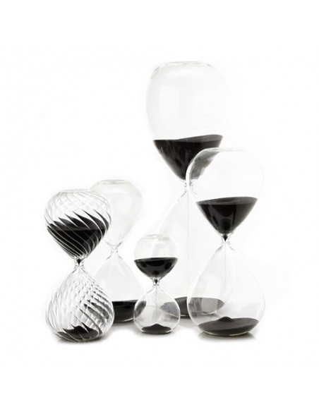 Přesýpací hodiny malé s černým pískem | POLS POTTEN-3