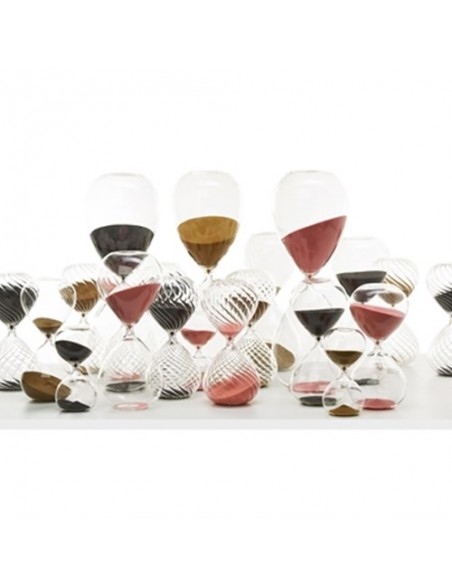 Hourglass small with black sand | POLS POTTEN - 4