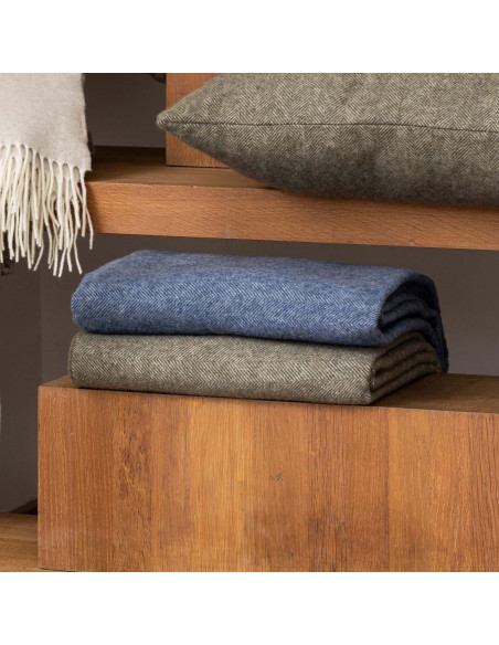 Vlněný přehoz Carina Tempete 130x190 | VIVARAISE c