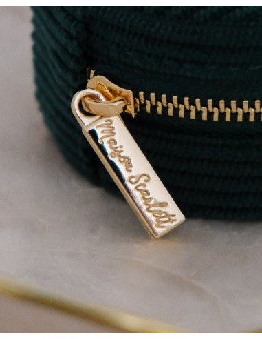 Kulatá cestovní šperkovnice | MAISON SCARLET c