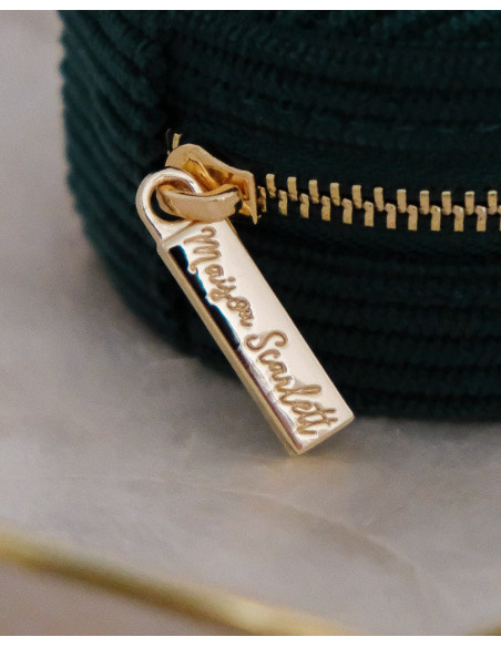 Kulatá cestovní šperkovnice | MAISON SCARLET c