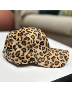 Kšiltovka s leopardím vzorem | dovoz Le Patio