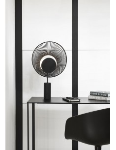 Stolní lampa Oyster černá  | FORESTIER-1 2