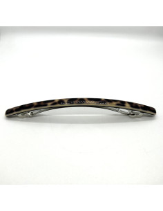 Narrow hair clip, tortoiseshell look | FRANCINE BRAMLI - 1 2