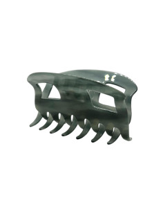 Skřipec do vlasů šedý melírovaný  9cm | FRANCINE BRAMLI