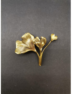 Brož - zlatý list Ginkgo | PIOU PIOU