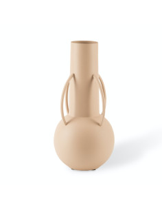 Metal vase Roman beige | POLS POTTEN - 1
