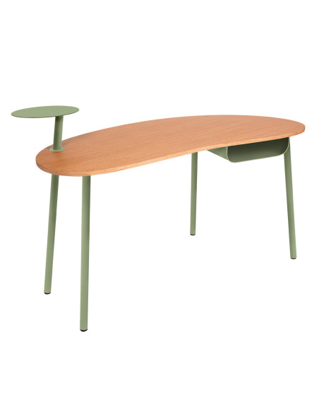 Psací stůl Nuage s dubovou deskou INDOOR | FERMOB cactus