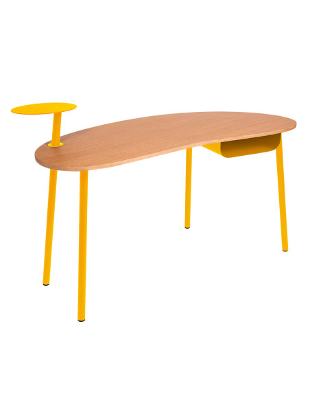 Psací stůl Nuage s dubovou deskou INDOOR | FERMOB  honey