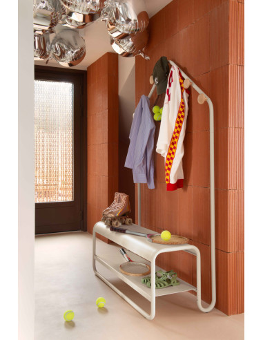 Věšák s lavičkou Funambule INDOOR | FERMOB