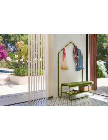 Věšák s lavičkou Funambule INDOOR | FERMOB