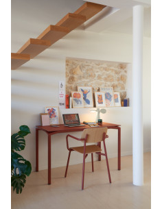 Kovový stůl Calvi 126x63 s matnou deskou, INDOOR  | FERMOB - 3 2