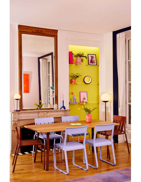 Jídelní stůl SO'O s dubovou deskou 180x90 INDOOR | FERMOB