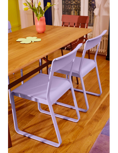 Jídelní stůl SO'O s dubovou deskou 180x90 INDOOR | FERMOB - 29