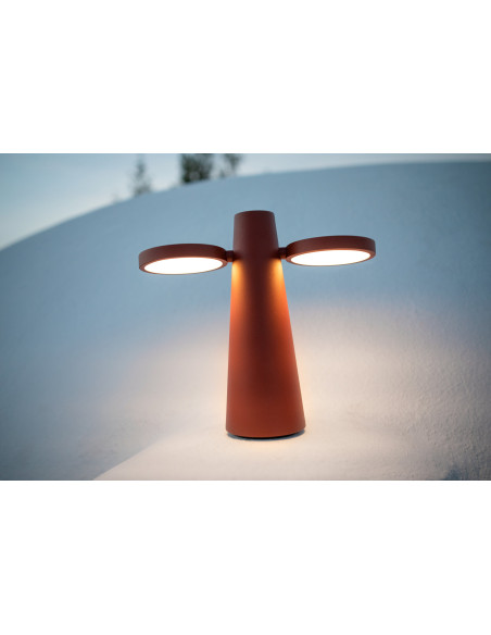 Nabíjecí stolní LED lampa OTO, outdoor / indoor | FERMOB