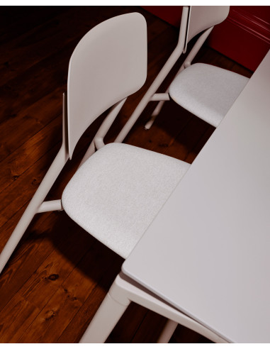 Židle Studie s čalouněným sedákem INDOOR | FERMOB - 9