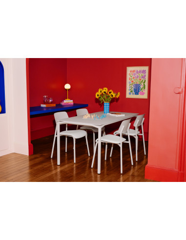 Židle Studie s čalouněným sedákem INDOOR | FERMOB - 12