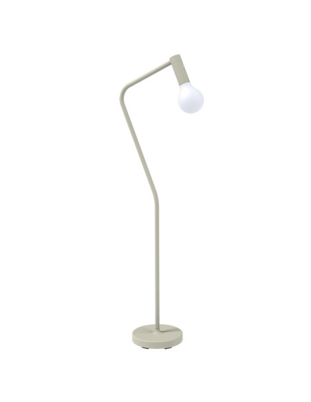 Stojací lampa Aplô - set lampy Aplô H24 a stojanu | FERMOB clay grey