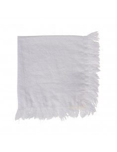 Bavlněný ubrousek Nalia bílý, 2kusy | CÔTÉ TABLE-1