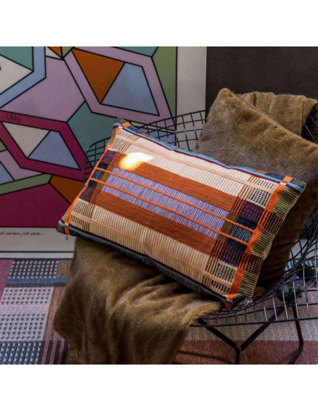 Dekorační vyšívaný povlak polštáře Kaël 30x50 | VIVARAISE b