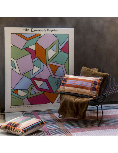 Dekorační vyšívaný povlak polštáře Kaël 30x50 | VIVARAISE d