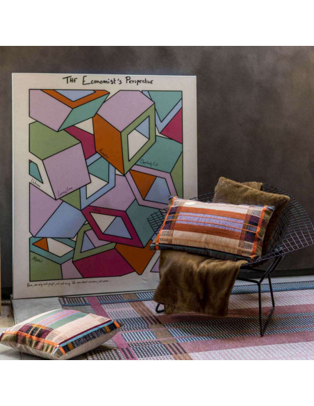 Dekorační vyšívaný povlak polštáře Kaël 30x50 | VIVARAISE d