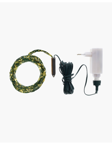 Světelná kaskáda KNIRKE zelená - 200LED indoor/outdoor | SIRIUS b